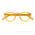 Top Design Hot Sell Round Shape Acetate Eyeglasses Optical Frames Frames